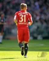 Fussball 1. Bundesliga : Bastian Schweinsteiger (FC Bayern Muenchen)