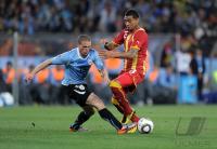 FUSSBALL WM 2010, VIERTELFINALE: Uruguay - Ghana