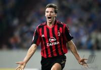 Fussball UCL: Schalke - Mailand, Jubel Mailand n. 1:2