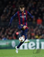 Fussball CHL  Saison 2014/2015: Gerard Pique (Barca)
