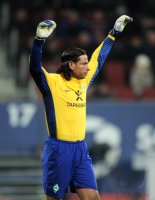 Fussball 1. Bundesliga, Saison 2011/2012:  Torwart Tim Wiese (SV Werder Bremen)