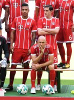 Fussball 1. Bundesliga 2017/2017: Fototermin beim FC Bayern Muenchen