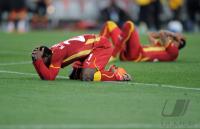 FUSSBALL WM 2010, VIERTELFINALE: Uruguay - Ghana