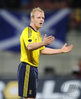 Fussball International EM 2012-Qualifikation:  Steven Naismith (Schottland)