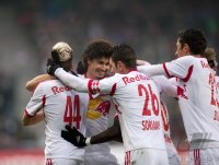 FUSSBALL International Testspiel 2013/2014: JUBEL Red Bull Salzburg