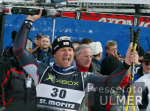 SKI  WM 2003  St.Moritz Herren Super G JUBEL; Sieger Stephan Eberharter (AUT)