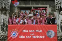 Fussball 1. Bundesliga :  JUBEL FC Bayern Muenchen