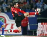 Fussball 1. Bundesliga: Leverkusen, HAGGUI Einzelaktion