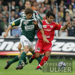 Fussball Schweizer Superleague FC St. Gallen - FC Thun
