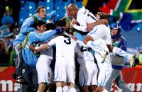 FUSSBALL WM 2010,  VORRUNDE:  Suedafrika - Uruguay