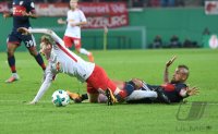 Fussball  DFB Pokal  2. Runde  Saison 17/18: RB Leipzig - FC Bayern Muenchen