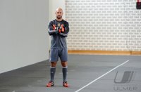 Fussball 1. Bundesliga 2014/2015: Torwart Pep Reina (FC Bayern Muenchen)