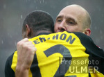 Fussball 1. Bundesliga: Hannover - Dortmund, Jubel BVB