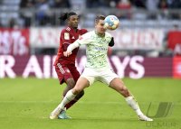Fussball 1. Bundesliga Saison 21/22: FC Bayern Muenchen - SpVgg Greuther Fuerth