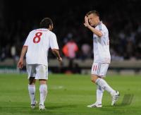 FUSSBALL  International CHL 09/10:  JUBEL OLIC (FC Bayern  Muenchen)