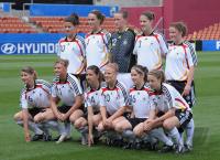 Fussball Frauen FIFA U 17  WM  2008  Deutschland - Korea DVR