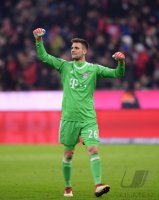 Fussball  1.Bundesliga   Saison 17/18: FC Bayern Muenchen - FC Schalke 04