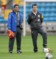 Fussball Training Brasilien Trainer Dunga