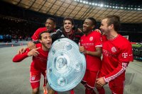 Fussball, 1. Bundesliga  Saison 2013/2014: Hertha BSC Berlin - FC Bayern Muenchen