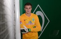 Fussball 1. Bundesliga, Saison 2012/2013, Werder Bremen: Sebastian Mielitz im exklusiven Pressefoto ULMER Fotoshooting