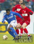Fussball Bundesliga: Schalke - Zweikampf, Zweikampf