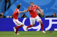 FUSSBALL WM 2018 Vorrunde Russland -  Aegypten