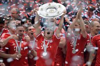 Fussball 1. Bundesliga  Saison  2012/2013: Deutscher Meister 2012/2013 FC Bayern Muenchen