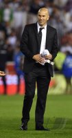 FUSSBALL International COPA DEL REY 13/14: Co Trainer Zinedine Zidane (Real Madrid)