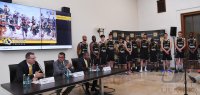 Basketball 1. Bundesliga 17/18  Teamvorstellung Walter Tigers Tuebingen