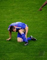 FUSSBALL EURO 2008: RIBERY (Frankreicht) verletzt