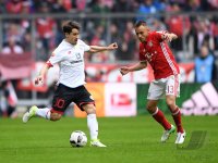 Fussball 1. Bundesliga Saison 2016/2017: FC Bayern Muenchen - Borussia Dortmund