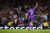Fussball Champions League Finale 2017: JUBEL Cristiano Ronaldo (Real Madrid)