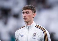 Fussball  Viertelfinal Hinspiel   CHL 25/26: Real Madrid - FC Bayern Muenchen