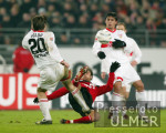 FUSSBALL 1. Bundesliga  Spielszene VfB Stuttgart - Bayer Leverkusen