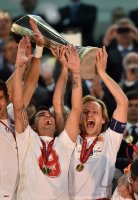 FUSSBALL EUROPA LEAGUE FINALE 13/14: JUBEL FC Sevilla