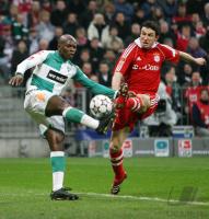 Fussball, 1. Bundesliga: Bayern - Werder