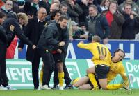 FUSSBALL 1. BUNDESLIGA: Bremen - Dortmund