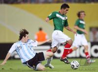 Fussball WM 2006: Achtelfinale Argentinien - Mexiko