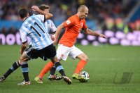 FUSSBALL WM 2014, HALBFINALE: Niederlande - Argentinien
