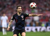 FUSSBALL WM 2018 Halbfinale: Kroatien - England