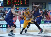 Basketball 1. Bundesliga 15/16 Hauptrunde: Walter Tigers Tuebingen - Eisbaeren Bremerhaven