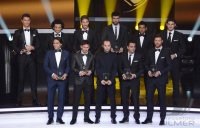 Fussball International  FIFA Ballon d Or 2012:  FIFA FIFPro Team des Jahres 2012