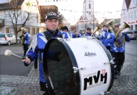 Fasnet Hirrlingen 2018; Alte Tradition, Eiersammeln am Fasnetsdienstag