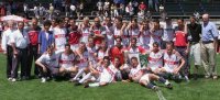 Fussball  Jugendfussball Deutscher  A-Junioren Kicker Pokal 2000/2001