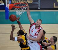 Basketball 1. Bundesliga  08/09  Walter Tigers Tuebingen  -  Paderborn Baskets