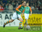 Fussball 1. Bundesliga: Werder, ERNST Einzelaktion