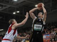 1. Basketball Bundesliga  09/10 Walter Tigers Tuebingen  -LTI Giessen 46ers