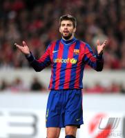 FUSSBALL  International CHL 09/10 : Gerard Pique Bernabeu (Barca)