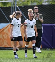 Fussball International Euro 2025,
Mannschaftsfoto Deutsche Frauen Nationalmannschaft