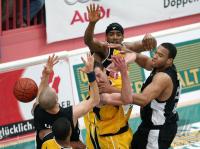 Basketball 1. Bundesliga  07/08  Walter Tigers Tuebingen  -  Science City Jena